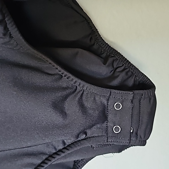 Lane Bryant fitted black cami bodysuit medium - Picture 3 of 11